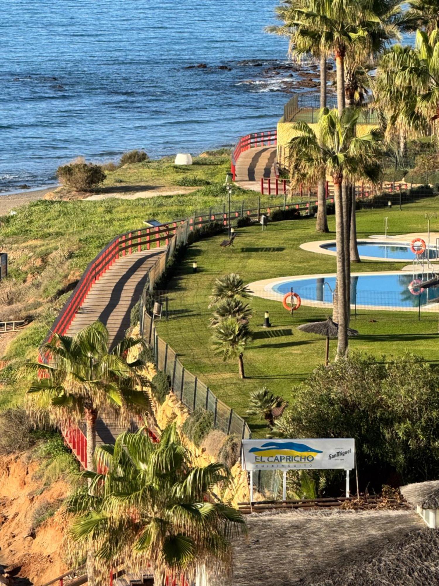 Beachfront Studio ,The View Calahonda, Panoramic Sea Views Sitio de Calahonda Extérieur photo