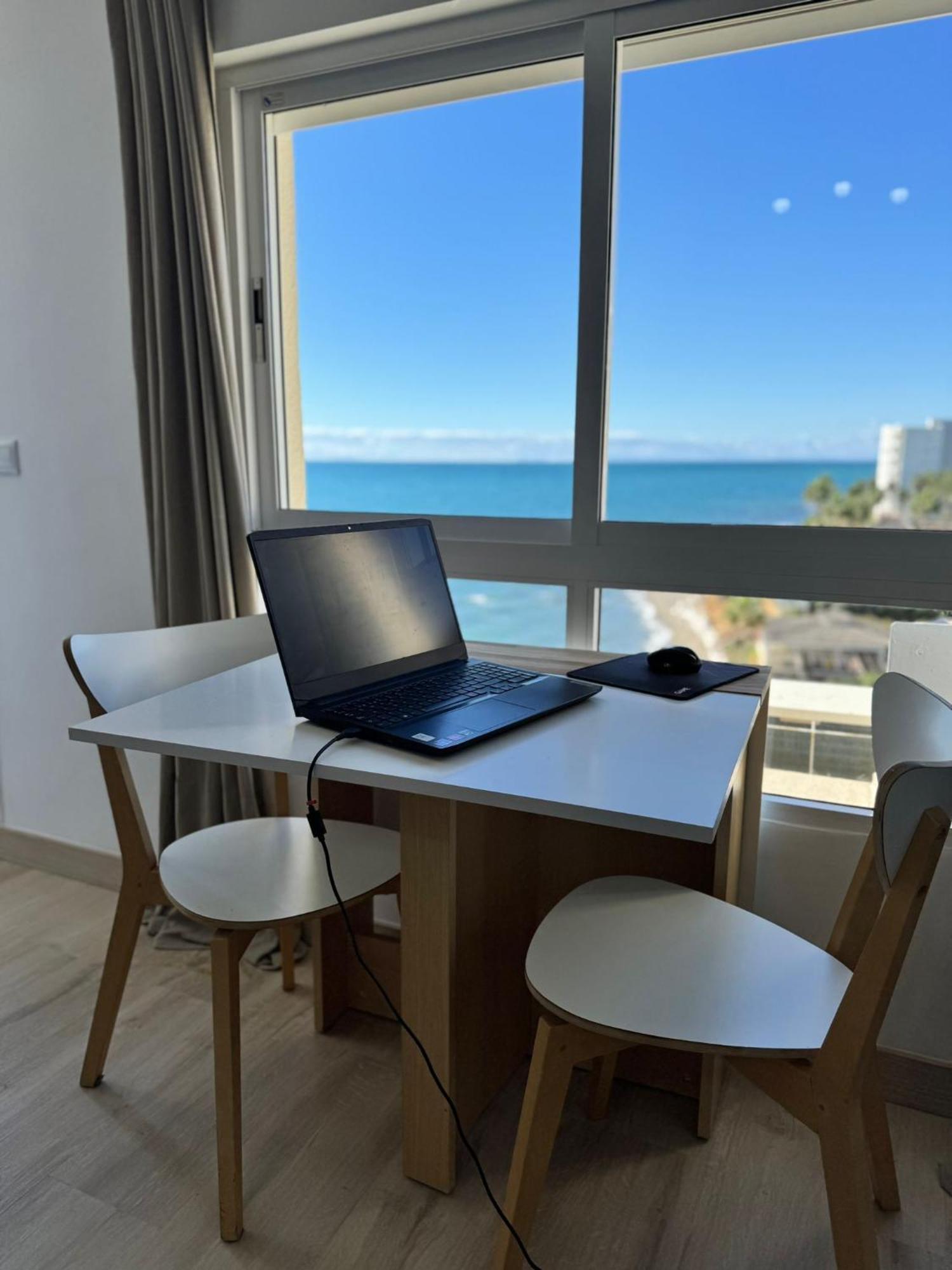 Beachfront Studio ,The View Calahonda, Panoramic Sea Views Sitio de Calahonda Extérieur photo